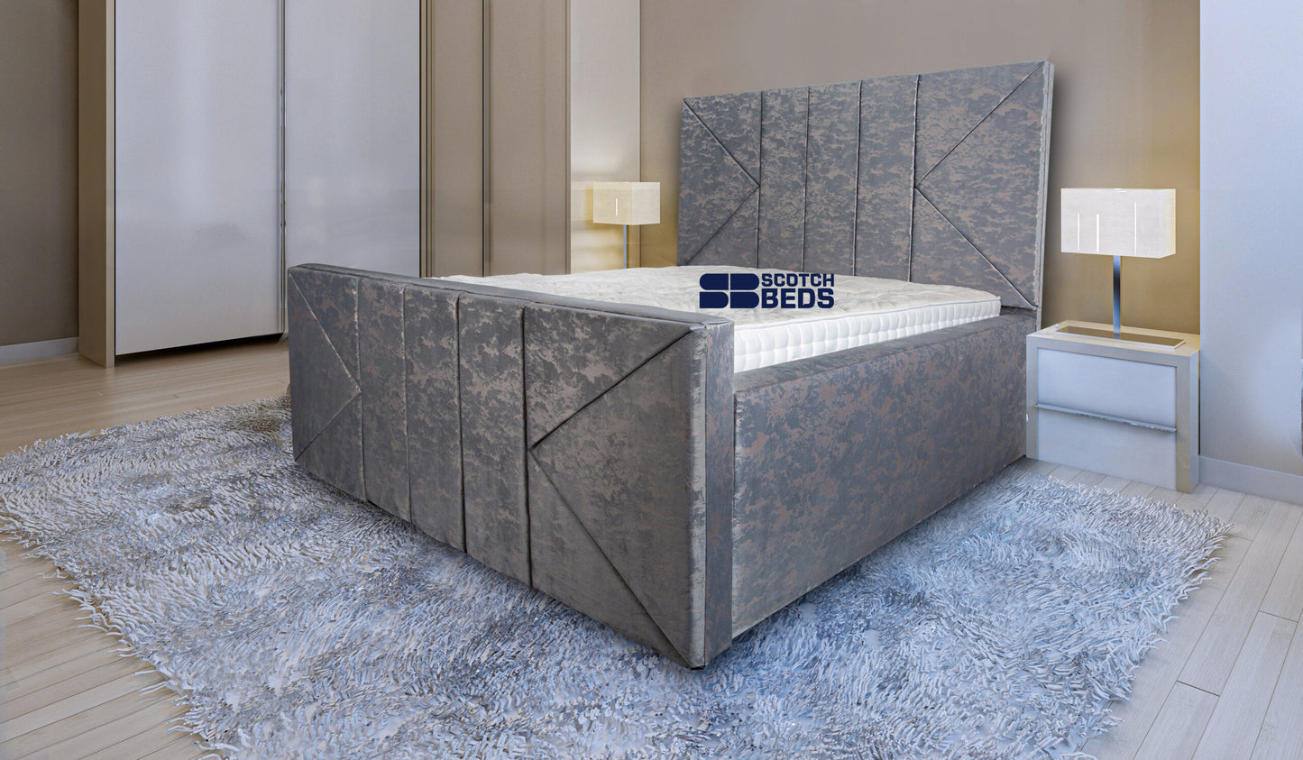 Bedroom high-tech style